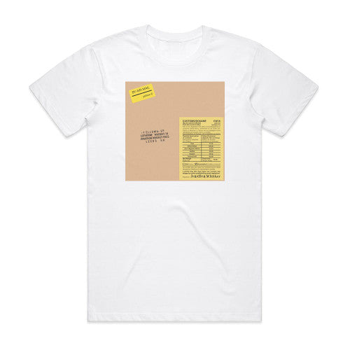 yellow6 Catherine Whiskey 18 Album Cover T-Shirt White