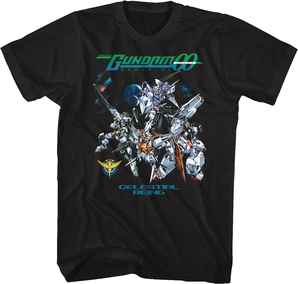 Celestial Being Gundam T-Shirt