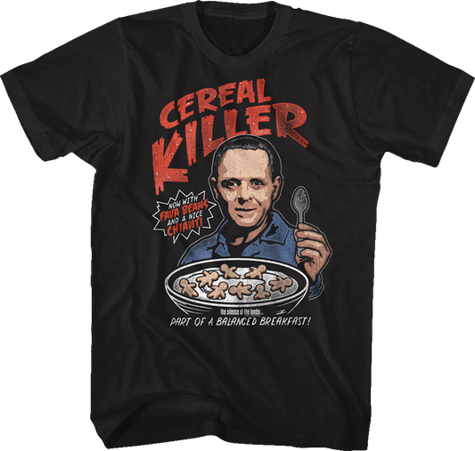 Cereal Killer Silence Of The Lambs T-Shirt