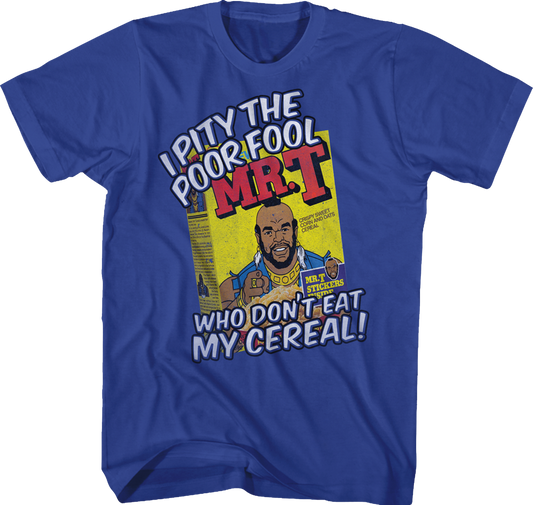 Cereal Mr. T Shirt