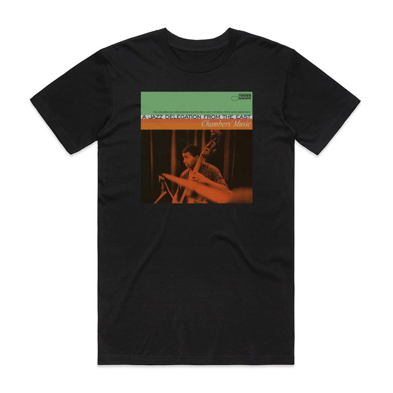 Paul Chambers Chambers Music A Jazz Delegation From The East T-Shirt Black