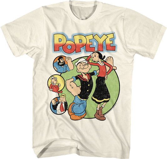 Character Circles Popeye T-Shirt