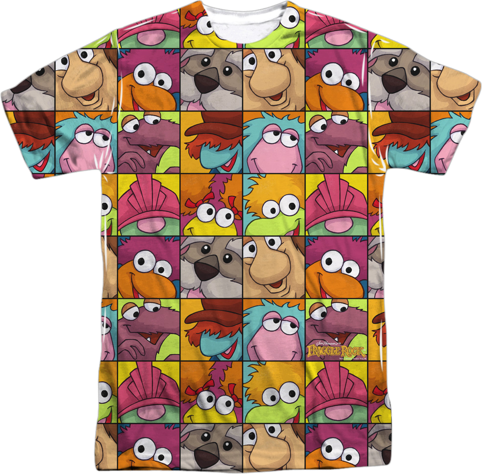 Character Faces Fraggle Rock T-Shirt