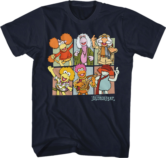 Character Panels Fraggle Rock T-Shirt