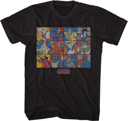 Character Panels Masters of the Universe T-Shirt