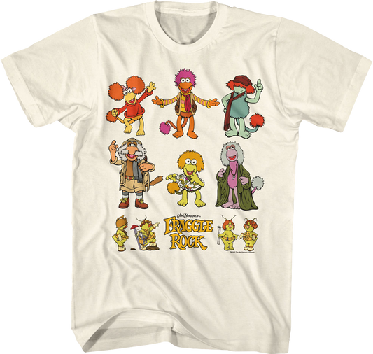 Character Poses Fraggle Rock T-Shirt