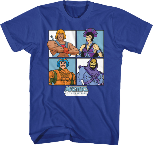 Character Squares Masters of the Universe T-Shirt