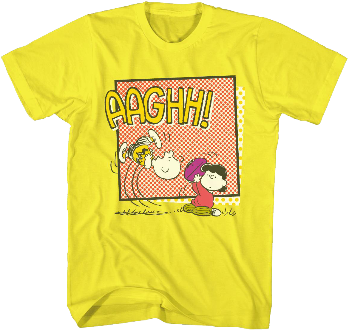 Charlie Brown And Lucy Football Gag Peanuts T-Shirt