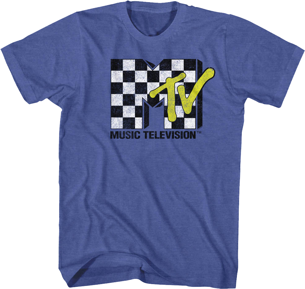 Checkerboard Logo MTV Shirt