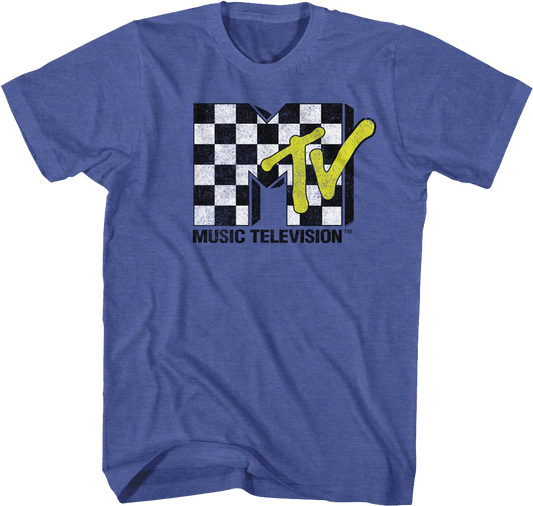 Checkerboard Logo MTV Shirt