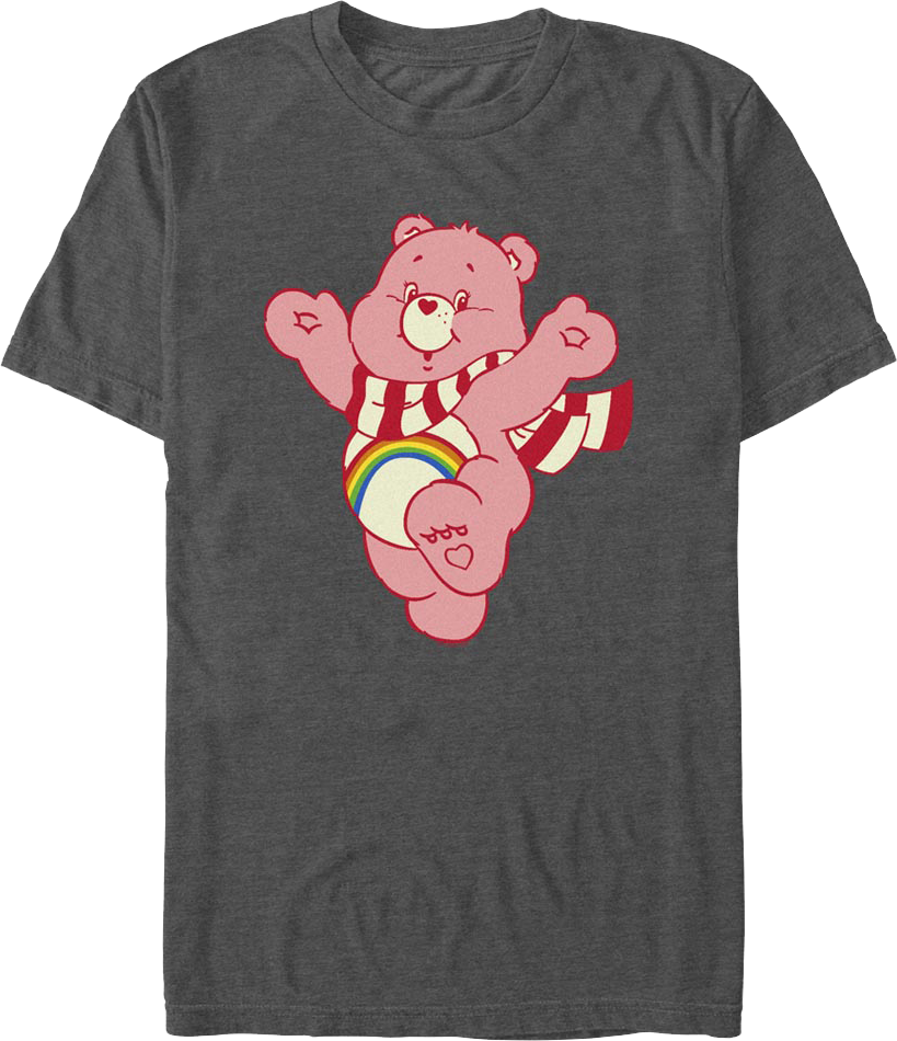 Cheer Bear Scarf Care Bears T-Shirt