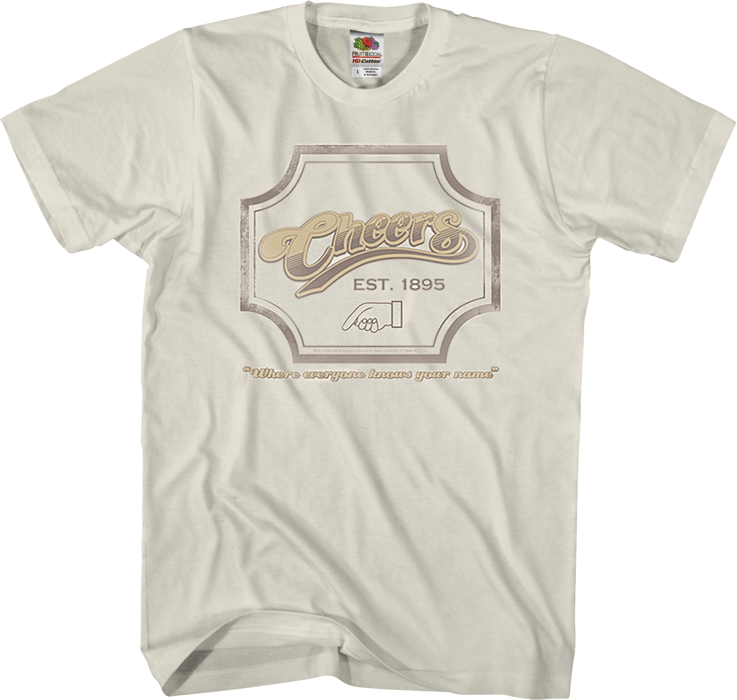 Cheers TV Show Logo T-Shirt