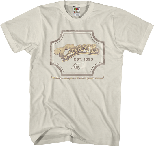 Cheers TV Show Logo T-Shirt