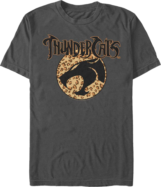 Cheetah Print Logo ThunderCats T-Shirt