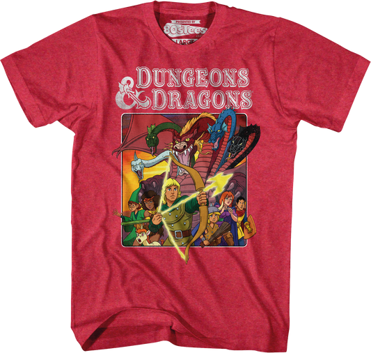 Cherry Heather Cartoon Characters Dungeons & Dragons T-Shirt