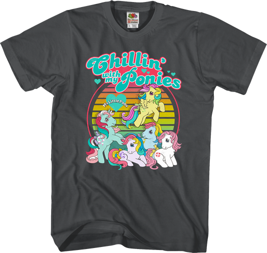 Chillin' With My Ponies My Little Pony T-Shirt