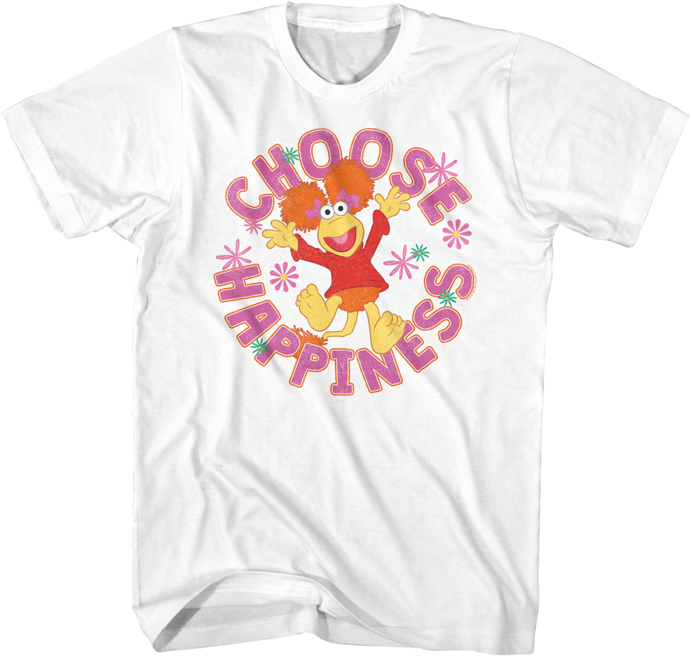 Choose Happiness Fraggle Rock T-Shirt