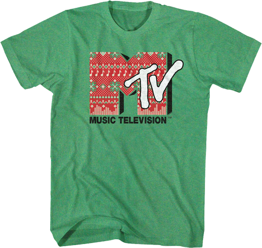 Christmas Sweater Logo MTV Shirt