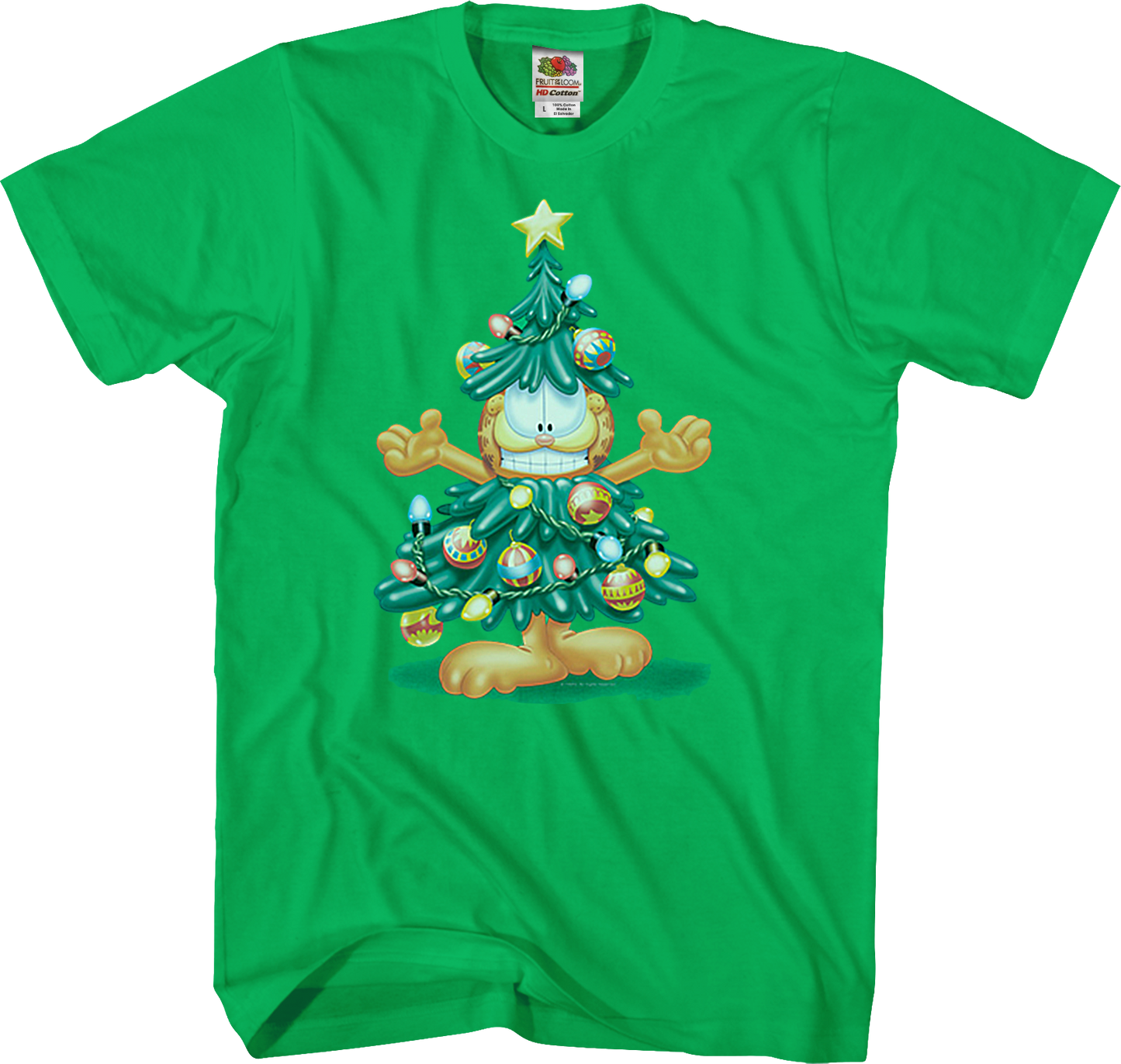 Christmas Tree Garfield T-Shirt