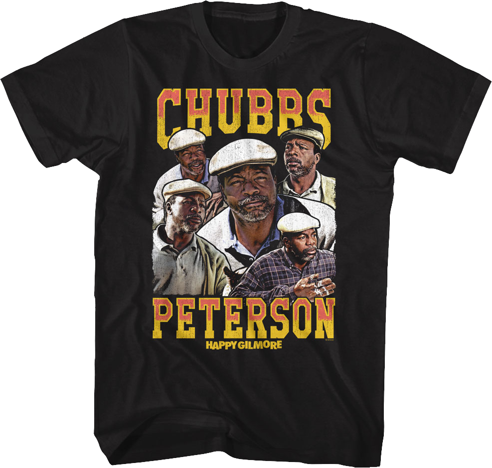 Chubbs Peterson Collage Happy Gilmore T-Shirt