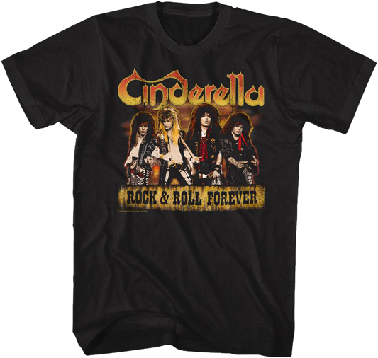 Cinderella Rock and Roll Forever T-Shirt