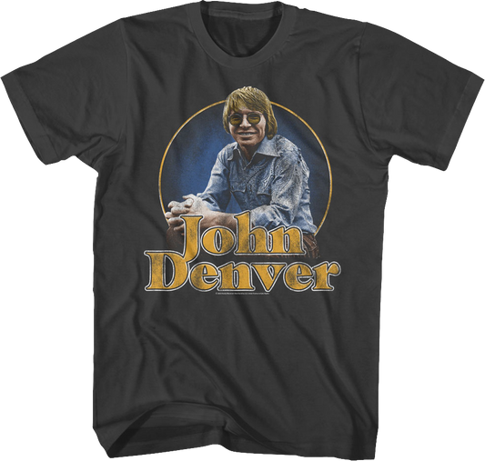 Circle Photo John Denver T-Shirt