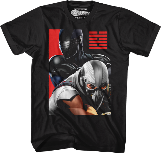 Classified Snake Eyes And Storm Shadow GI Joe T-Shirt