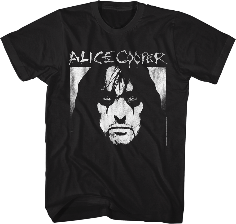 Close-Up Alice Cooper T-Shirt