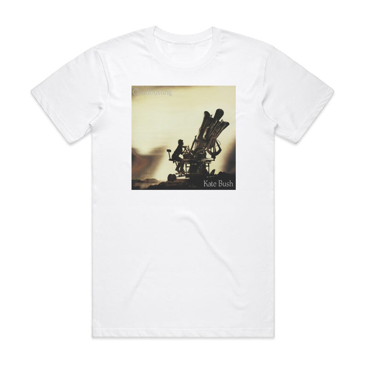 Kate Bush Cloudbusting T-Shirt White