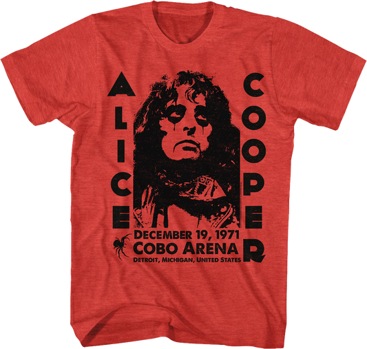 Cobo Arena Alice Cooper T-Shirt