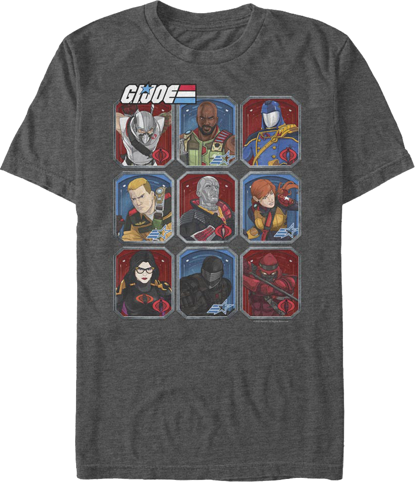 Cobra And Joes Collage GI Joe T-Shirt