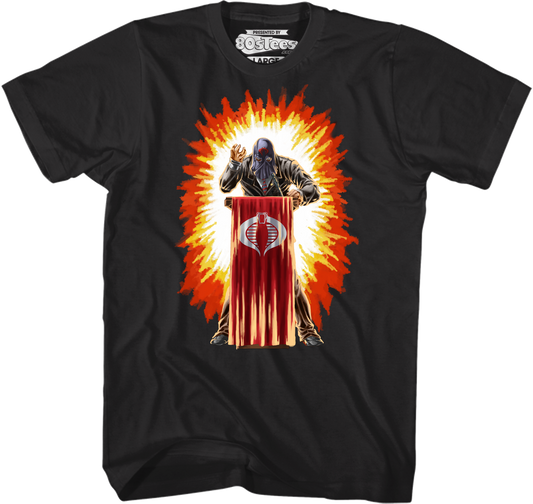 Cobra Commander Box Art GI Joe T-Shirt