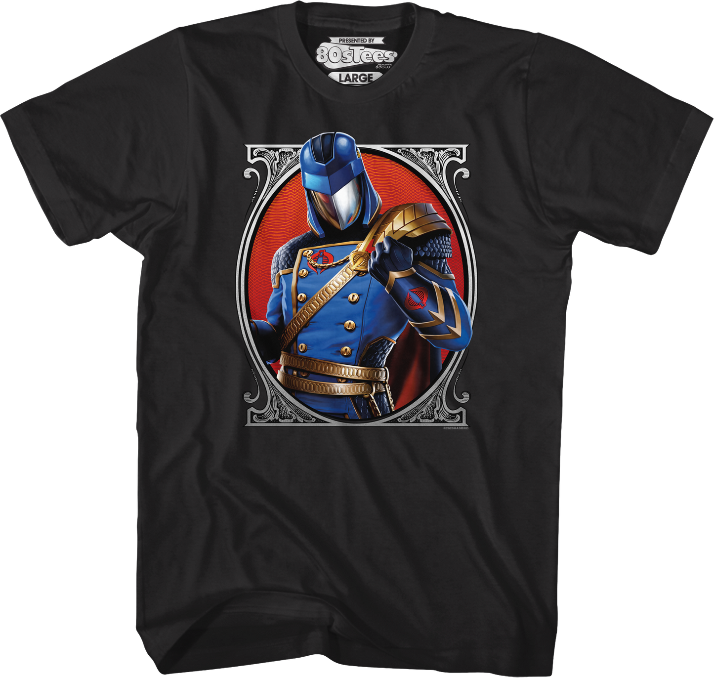 Cobra Commander Classic Pose GI Joe T-Shirt