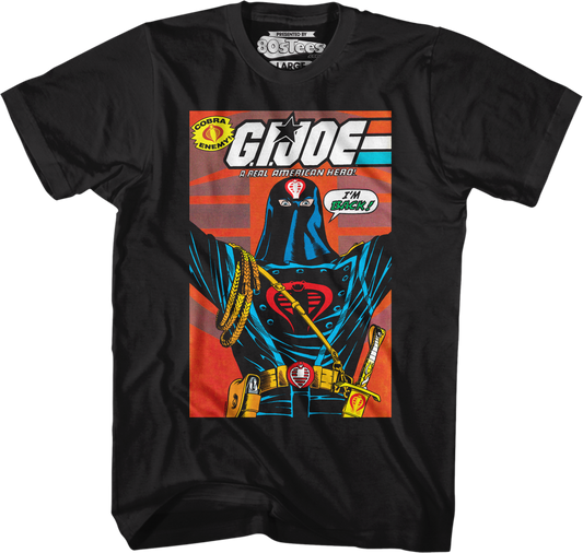 Cobra Commander Seeds Of Empire Cover GI Joe T-Shirt