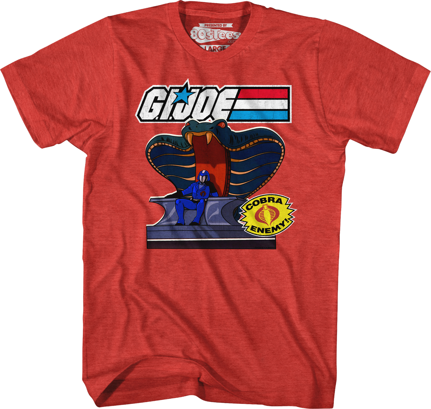 Cobra Commander Throne GI Joe T-Shirt