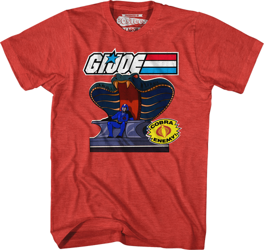 Cobra Commander Throne GI Joe T-Shirt