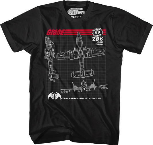 Cobra Rattler GI Joe T-Shirt