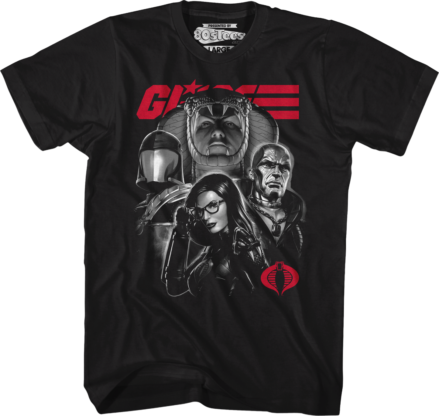 Cobra Villains Collage GI Joe T-Shirt