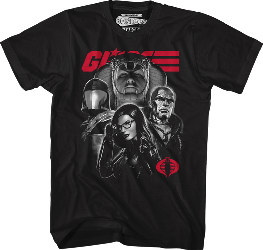 Cobra Villains Collage GI Joe T-Shirt