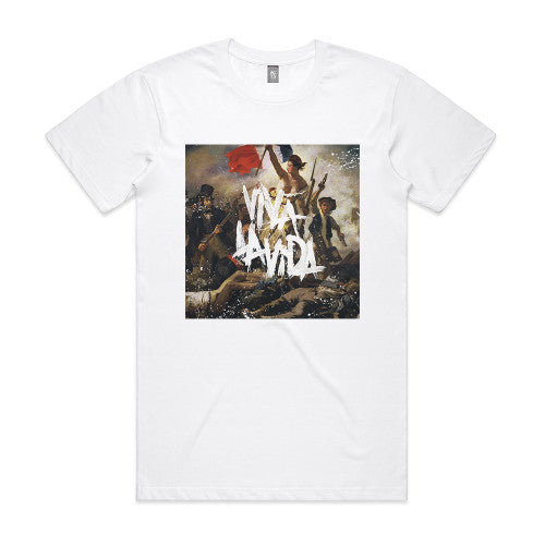 Coldplay Viva La Vida Or Death And All His Friends Album Cover T-Shirt White