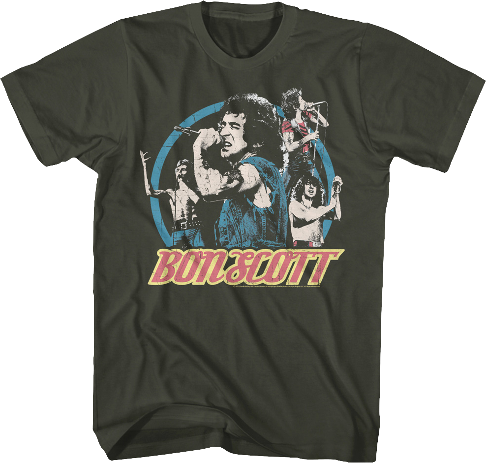 Collage Bon Scott T-Shirt