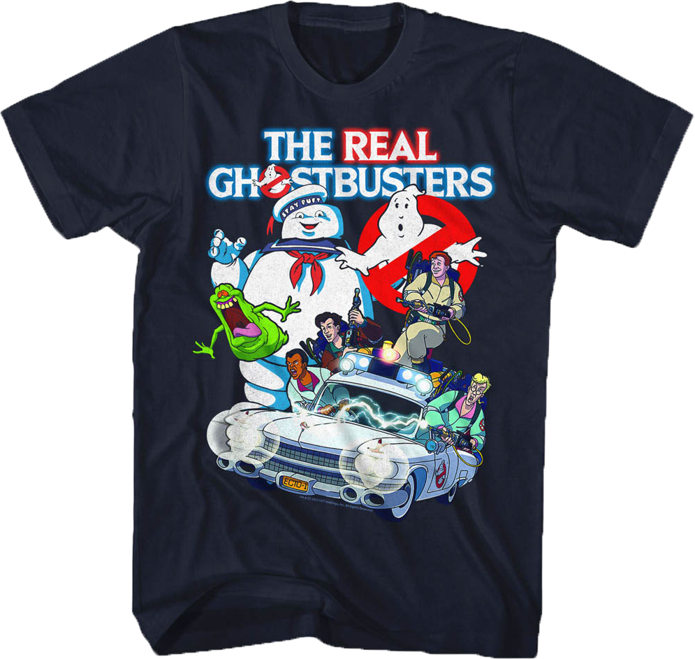 Collage Real Ghostbusters T-Shirt