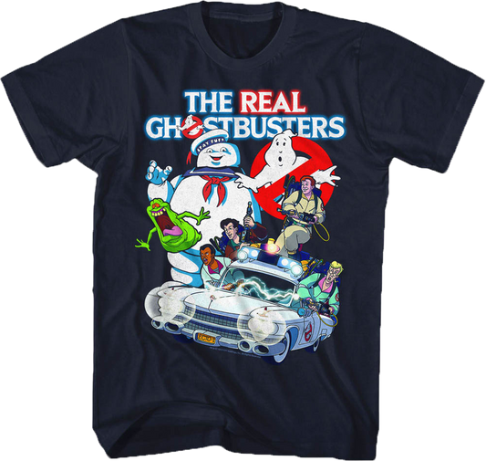 Collage Real Ghostbusters T-Shirt