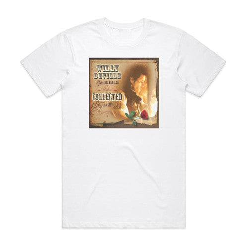 Willy DeVille Collected 19762009 Album Cover T-Shirt White