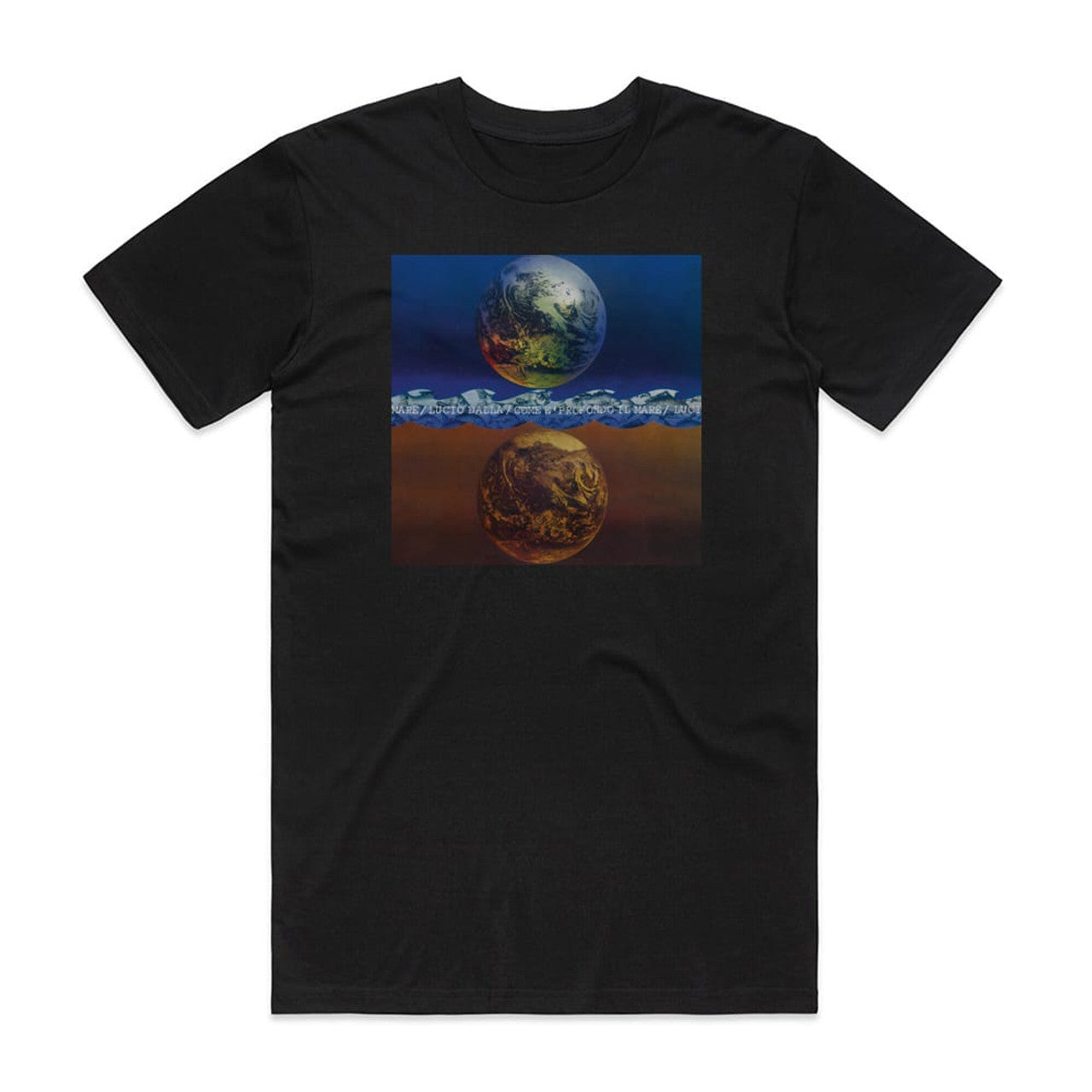 Lucio Dalla Come Profondo Il Mare T-Shirt Black