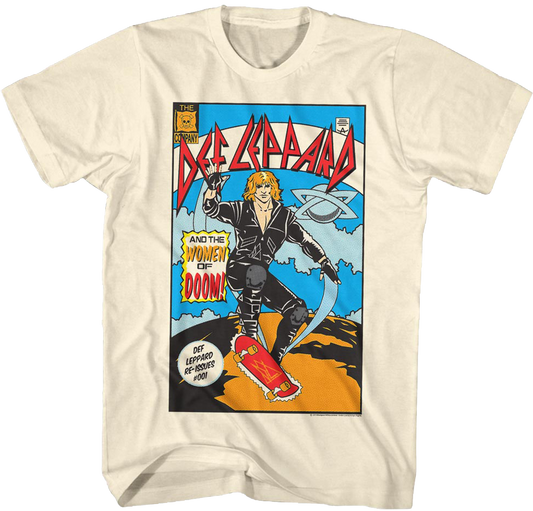 Comic Book Cover Def Leppard T-Shirt