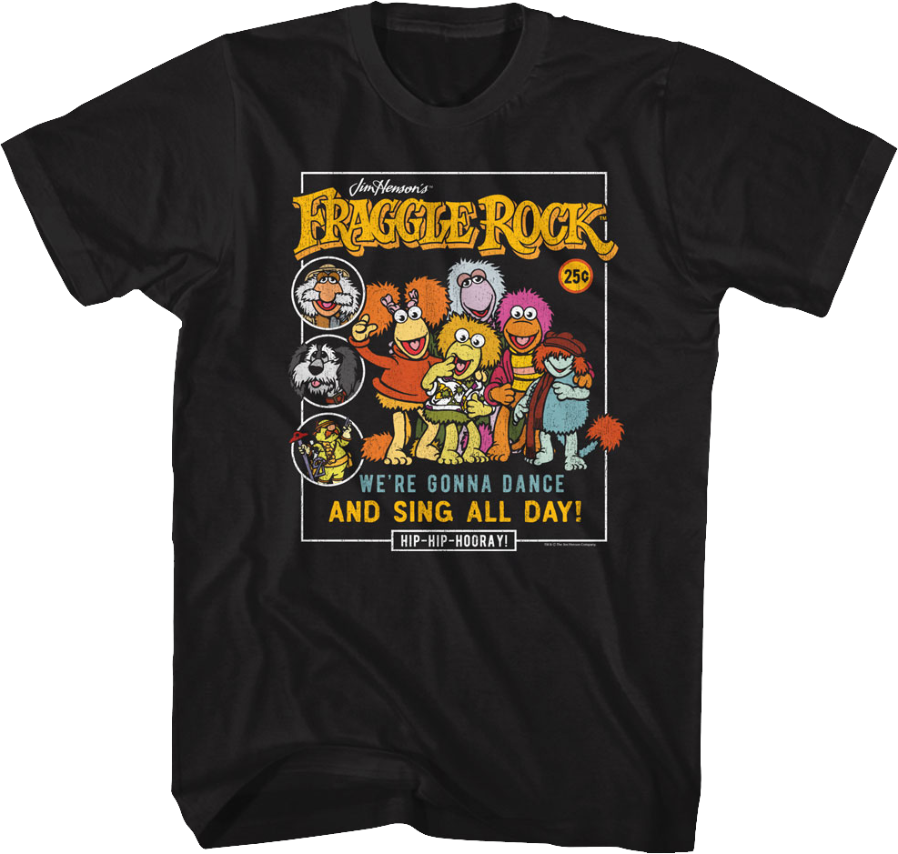 Comic Book Cover Fraggle Rock T-Shirt