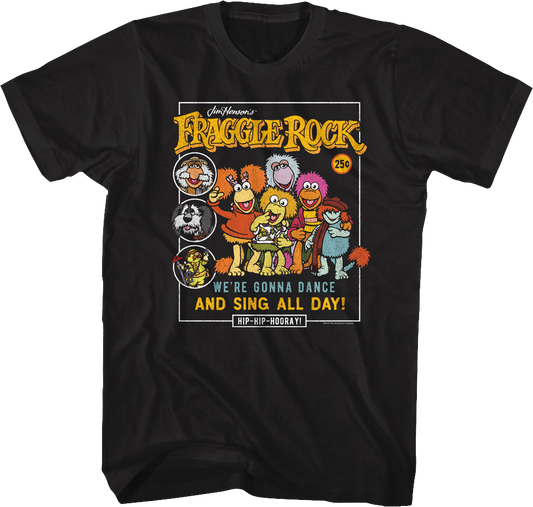 Comic Book Cover Fraggle Rock T-Shirt