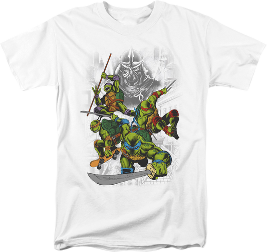 Vintage Shredder and Teenage Mutant Ninja Turtles T-Shirt