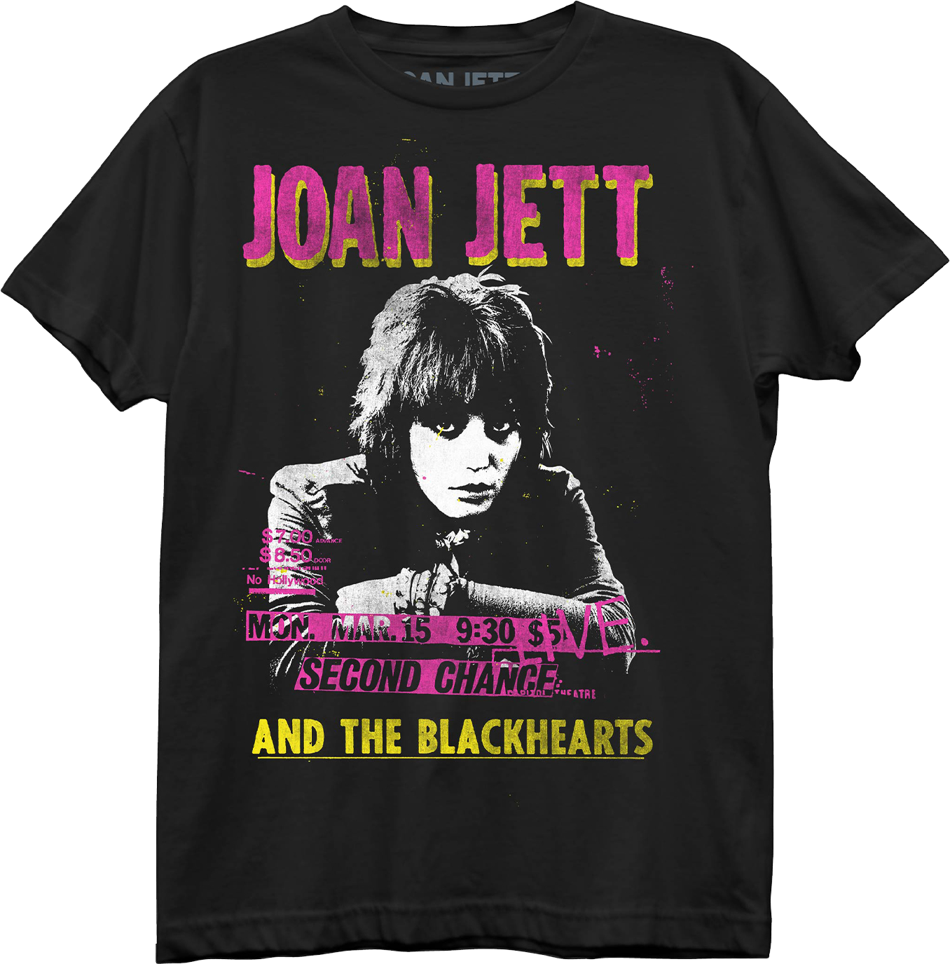 Concert Poster Joan Jett T-Shirt